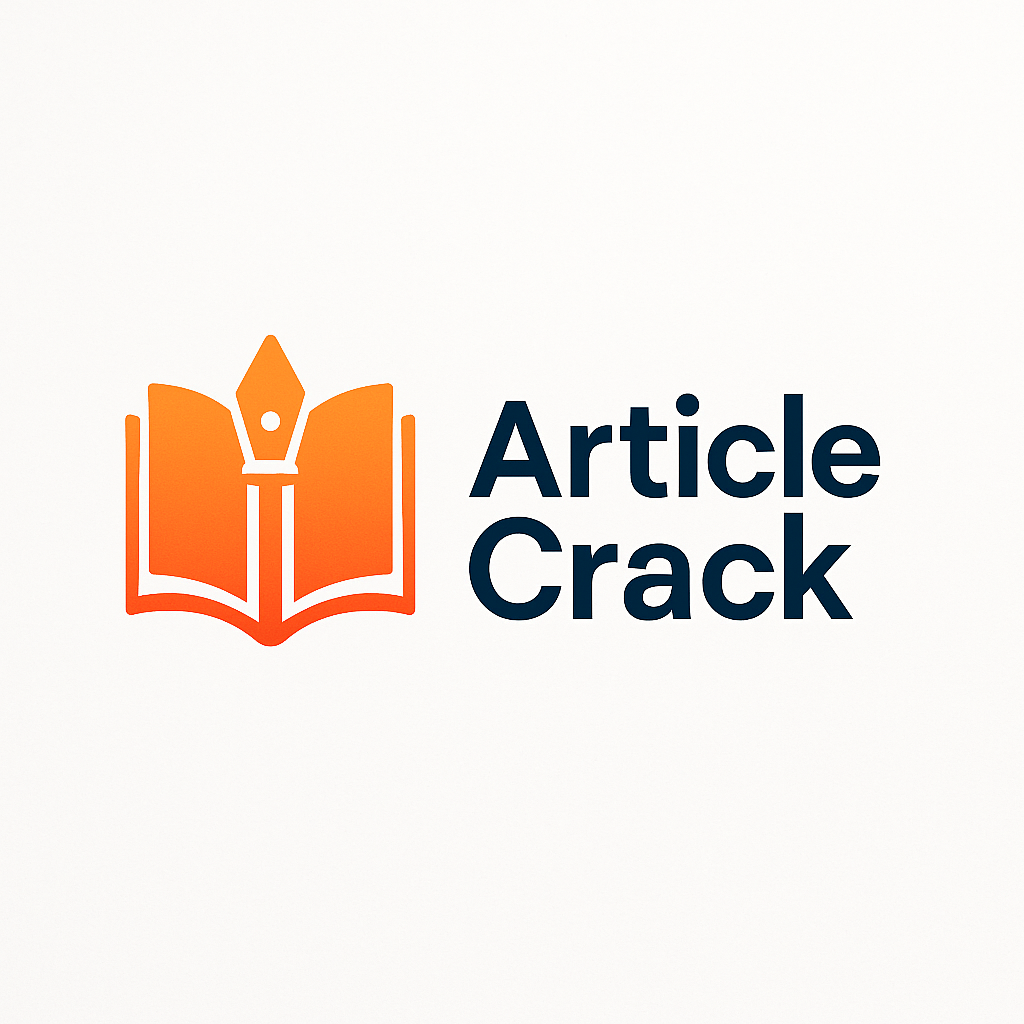 Abstract representation of ArticleCrack analyzing documents